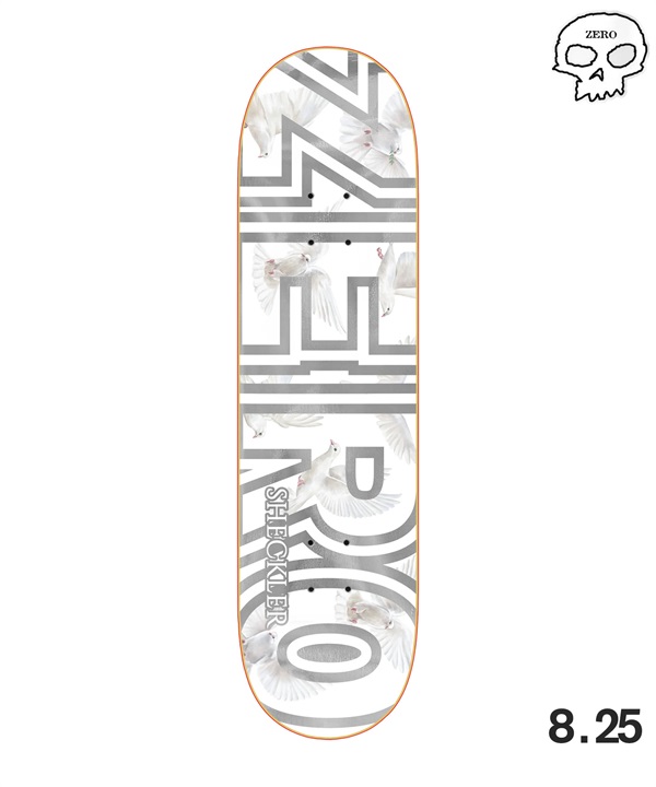 ZERO ゼロ ライアン シェックラー SHECKLER BOLD スケートボード デッキ 8.25 スケボー おすすめ