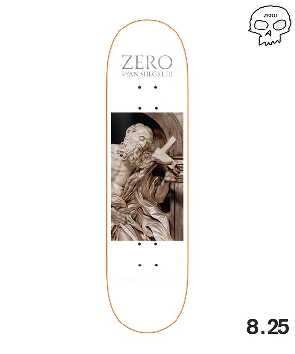 ZERO ゼロ ライアン シェックラー SHECKLER BELOVED CHRIST スケートボード デッキ 8.25 スケボー おすすめ