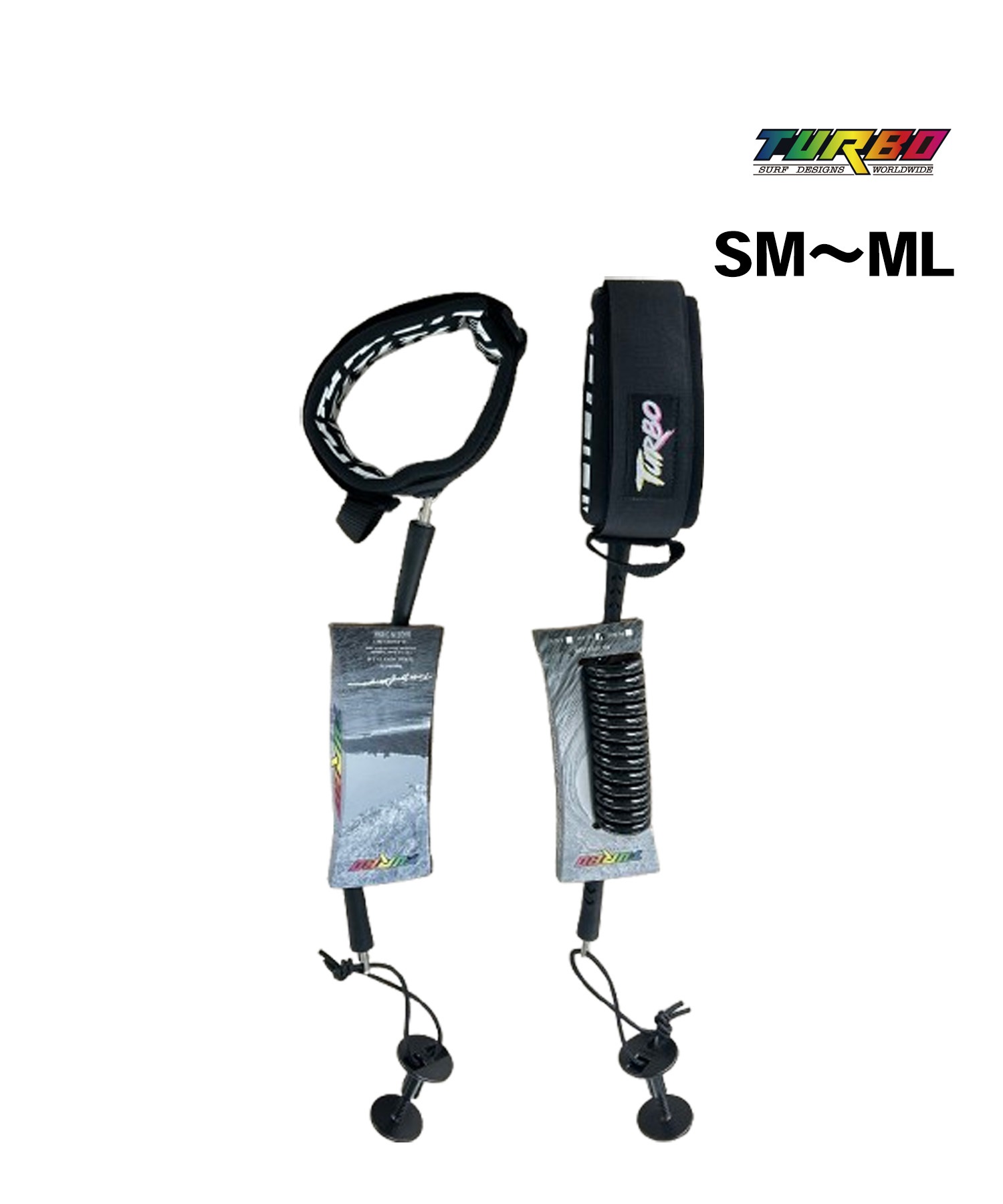 TURBO ターボ BICEP LEASH ボディボード リーシュコード ムラサキ