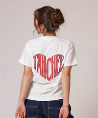TAHCHEE ターチー 半袖 Tシャツ レディース バックプリント TC260900-01(WHITE-M)