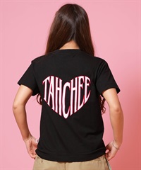 TAHCHEE ターチー 半袖 Tシャツ レディース バックプリント TC260900-01(BLACK-M)