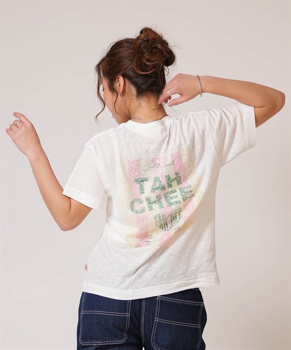 TAHCHEE ターチー 半袖 Tシャツ レディース プリントTEE TC260900-02(WHTA-M)