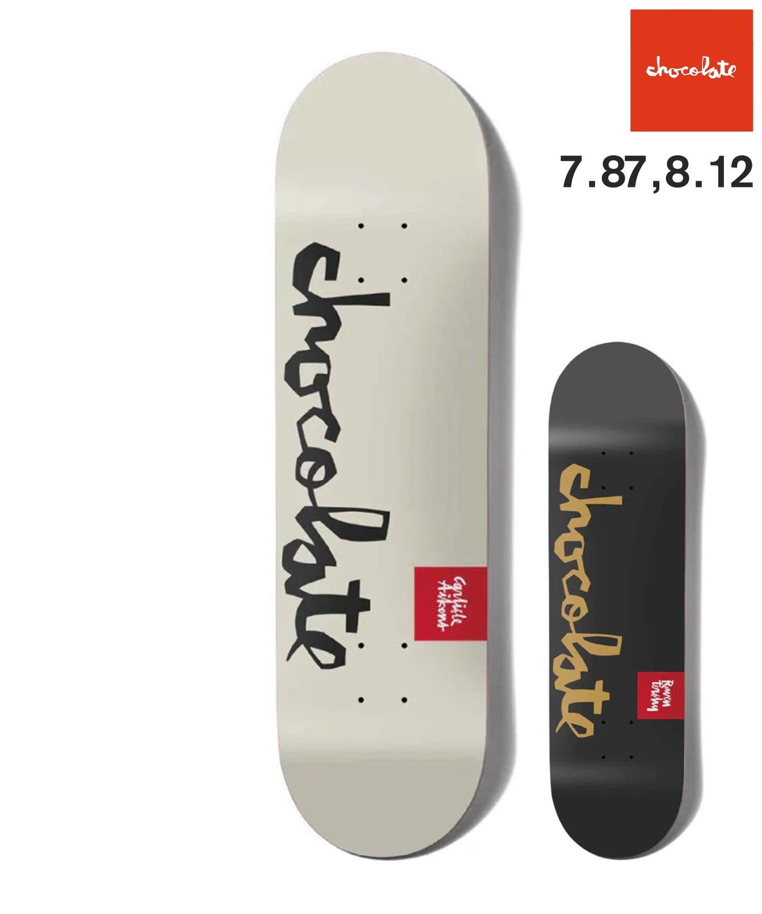 CHOCOLATE チョコレート スケートボード デッキ 7.875inch,8.125inch