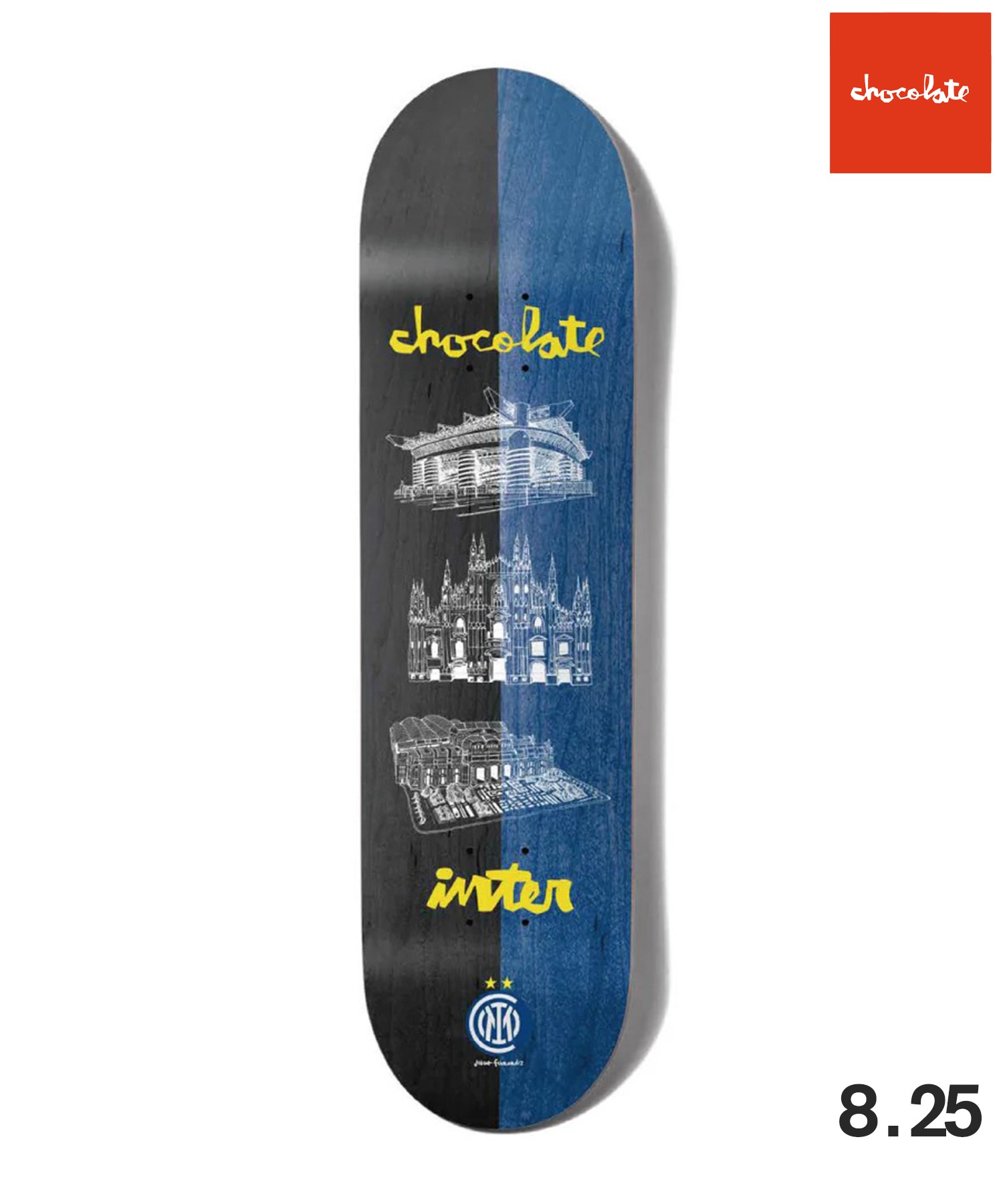 Chocolate スケートボードデッキ Atiba Jefferson CHOCOLATE チョコレート スケートボード デッキ 8.25inch INTER