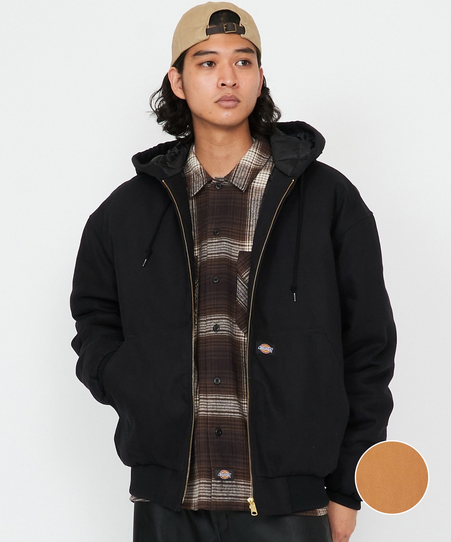Dickies ディッキーズ ジップアップ パーカー フーディー メンズ 防風