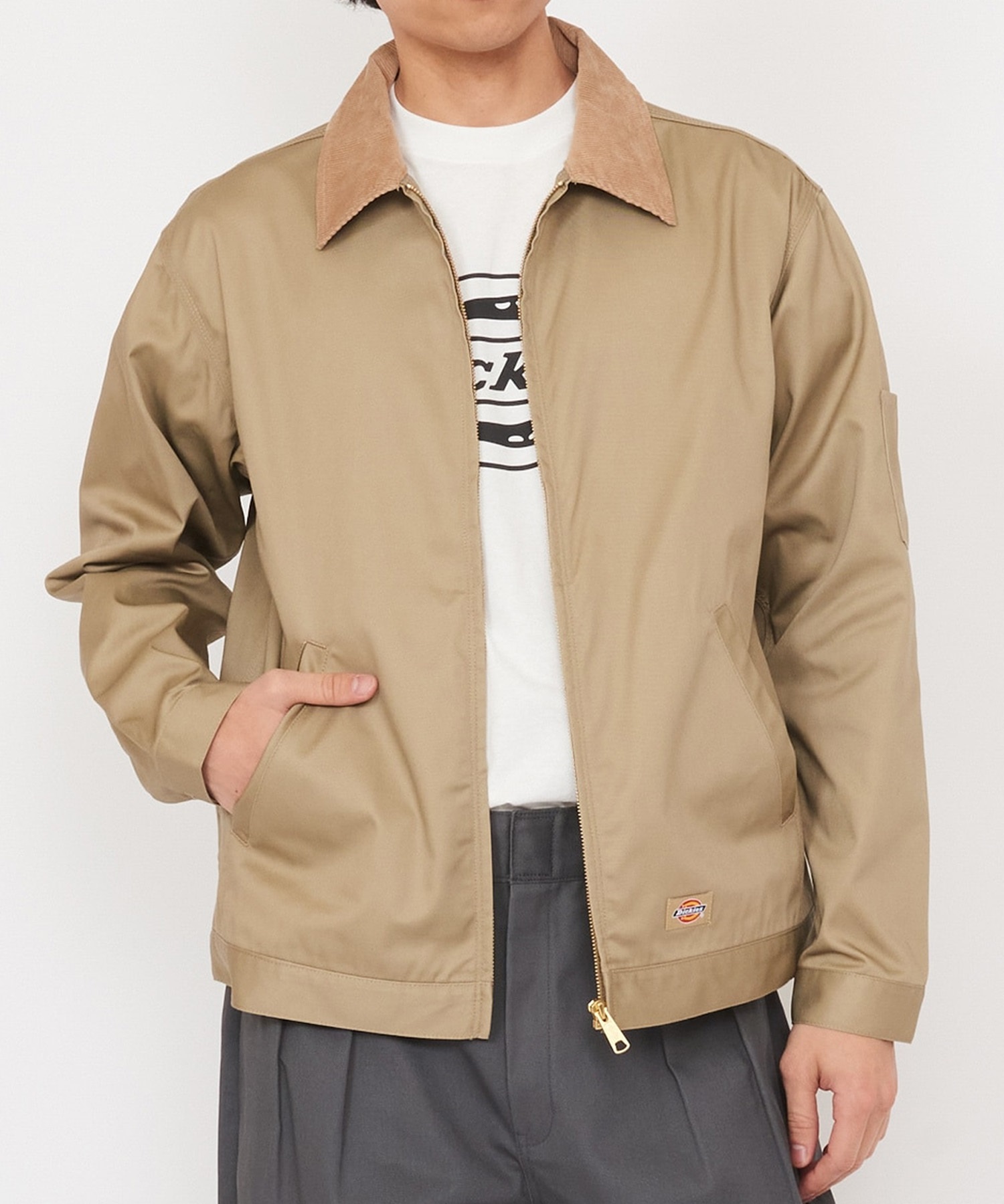 Dickies ディッキーズ ミリタリージャケット メンズ TCツイル