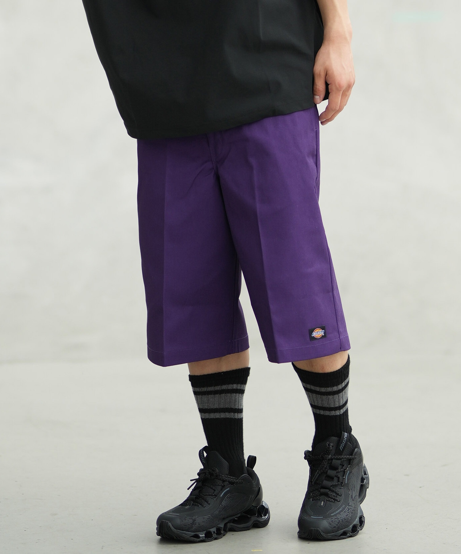 Dickies ディッキーズ ハーフパンツ ショートパンツ メンズ ワンポイント シンプル 42283(PUR-28inch)