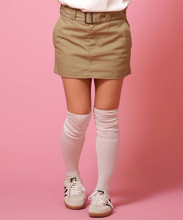 Dickies ディッキーズ ミニスカート レディース ベルト付き 2way DY0001 ムラサキスポーツ限定