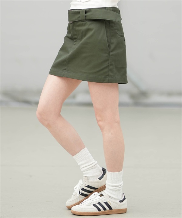 Dickies ディッキーズ ミニスカート レディース ベルト付き 2way DY0001 ムラサキスポーツ限定
