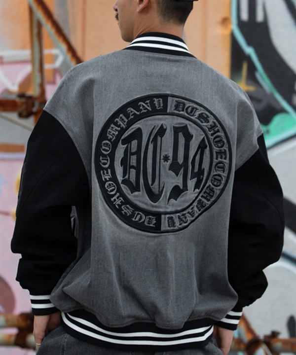 DC ディーシー アウター スタジャン メンズ バーシティジャケット DJK261002