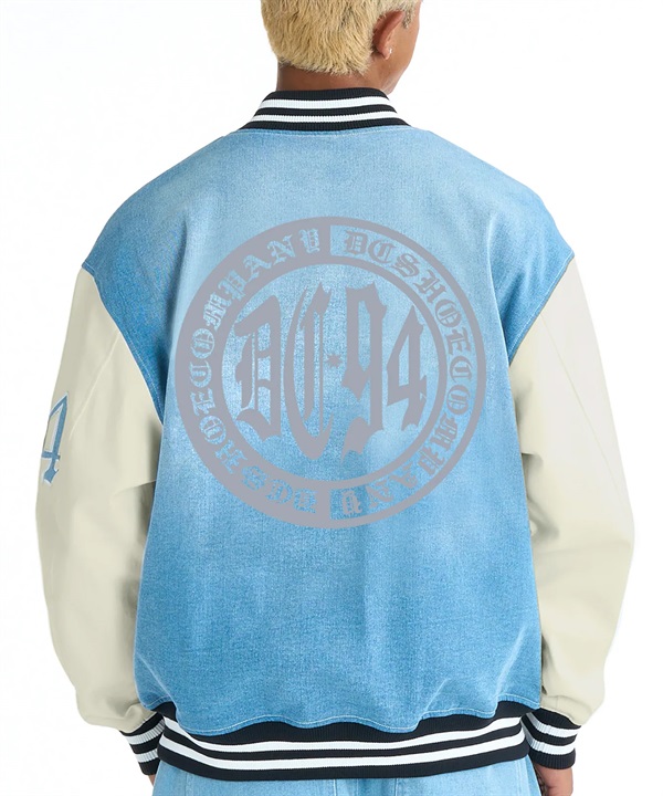 DC ディーシー アウター スタジャン メンズ バーシティジャケット DJK261002