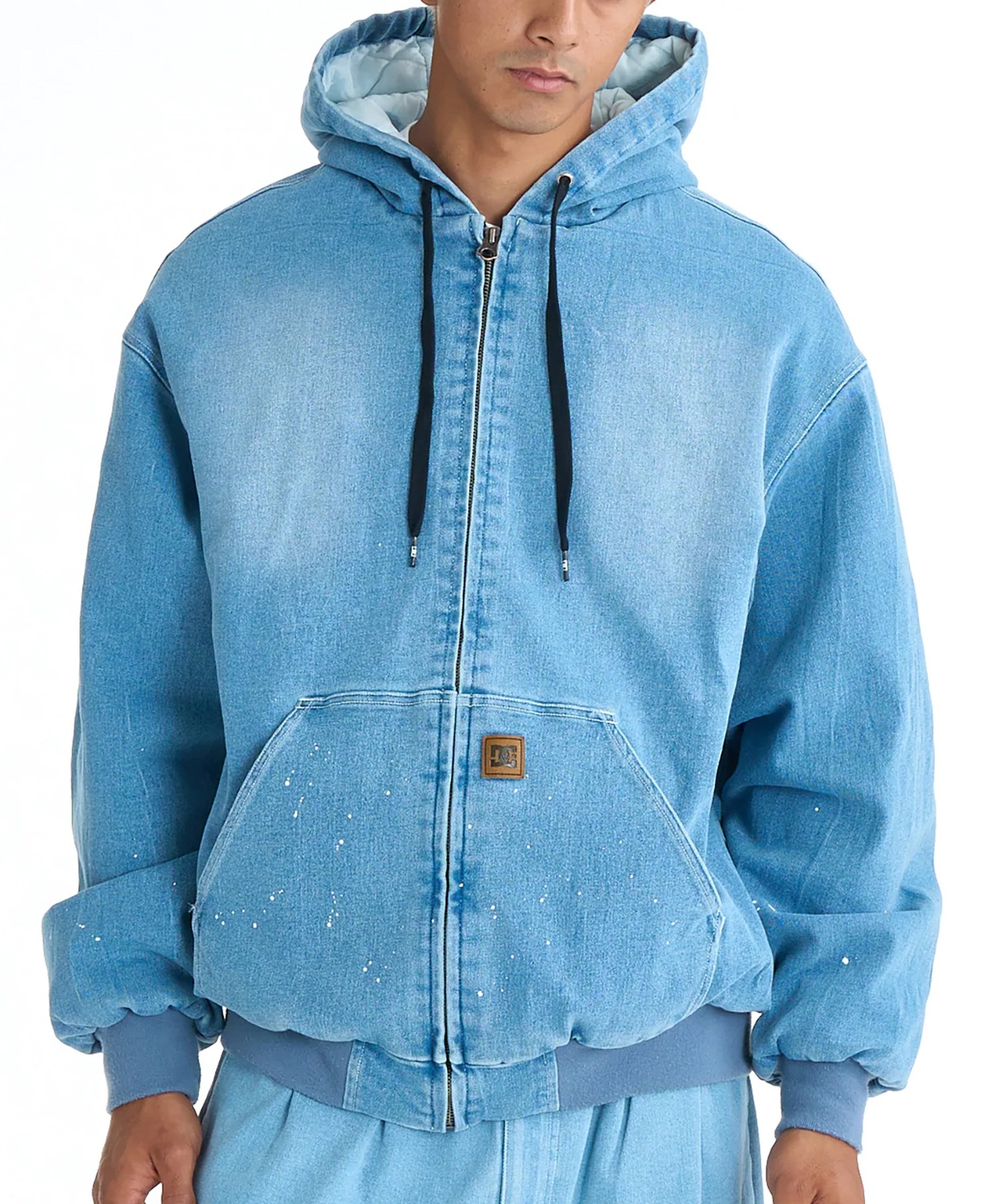 DC ディーシー アウター メンズ フーディジャケット ジップアップ DJK261003(LBP-M)