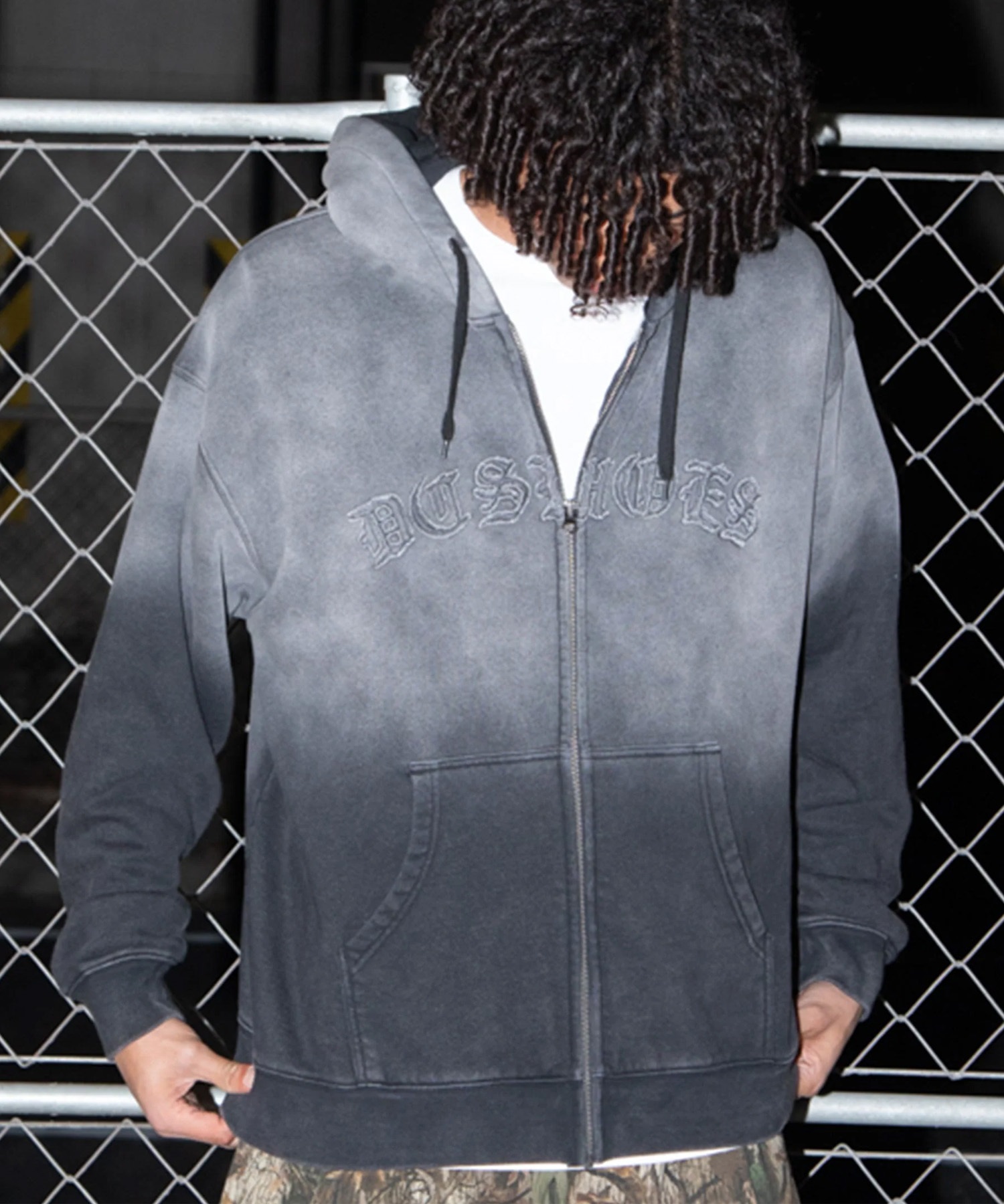 DC ディーシー ジップアップ パーカー メンズ 裏起毛 DZH261018