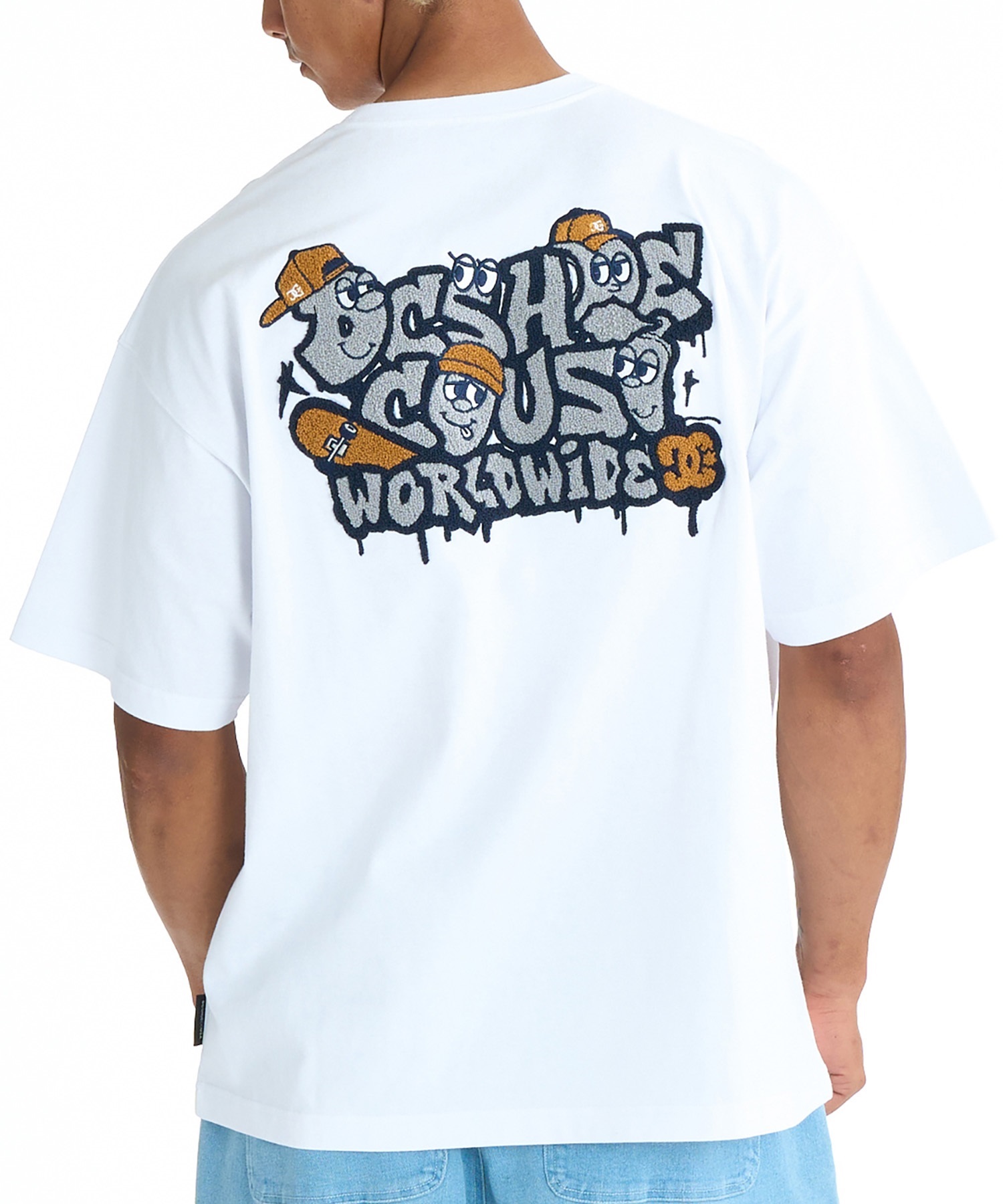 DC ディーシー 半袖 Tシャツ メンズ ロゴ バックプリント DST261031
