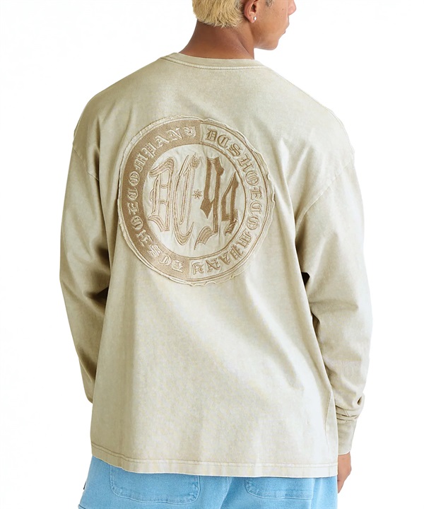 DC ディーシー 長袖 Tシャツ ロンT メンズ バックプリント DLT261020