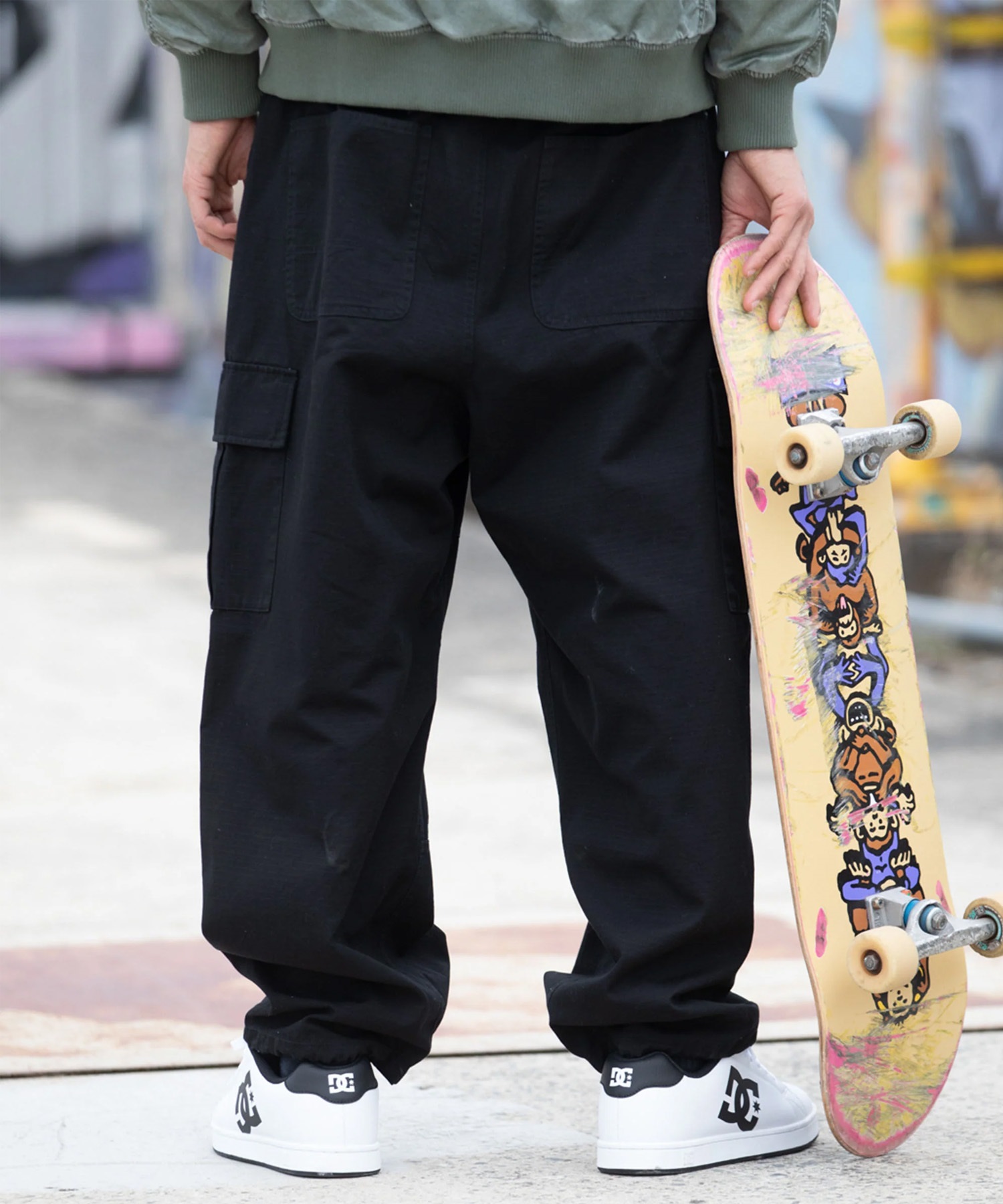 DC ディーシー ロングパンツ カーゴパンツ メンズ スーパーワイド