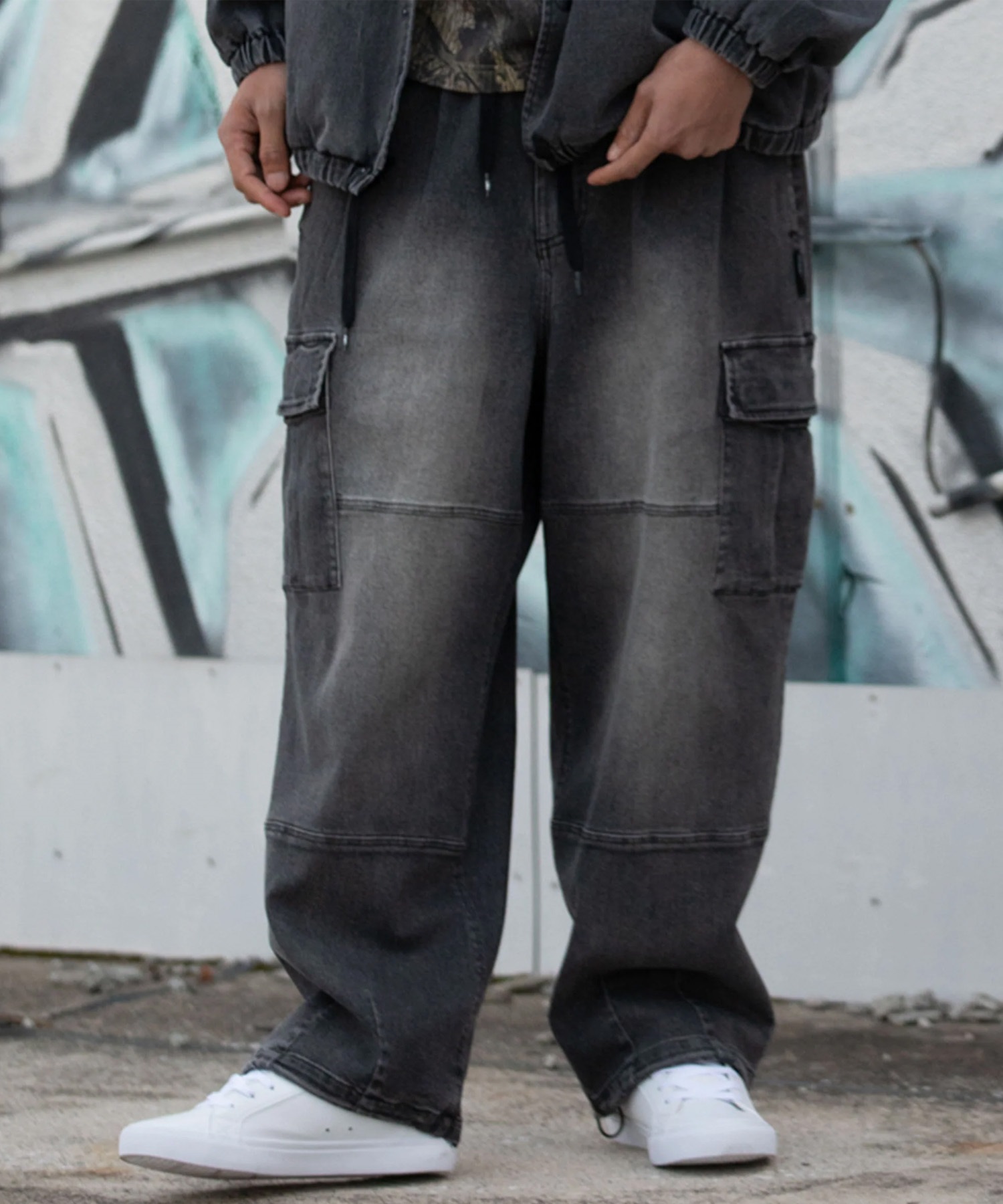 DC ディーシー ロングパンツ カーゴパンツ メンズ スーパーワイド