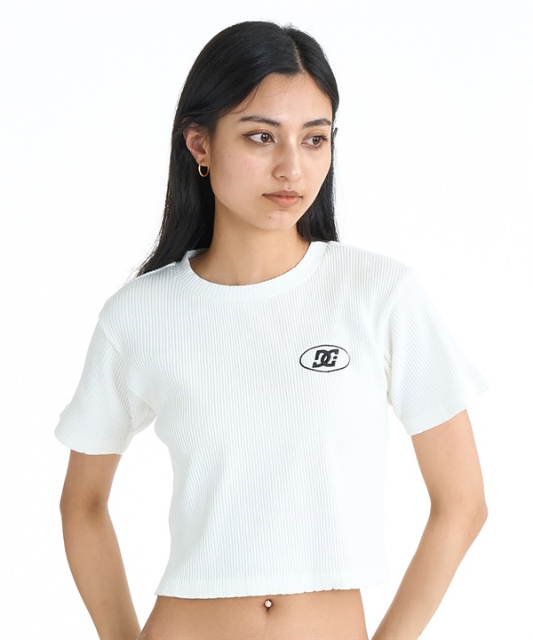DC ディーシー 半袖 Tシャツ レディース クロップド丈 ショート丈 WS TELECO SHORT SS LST261313