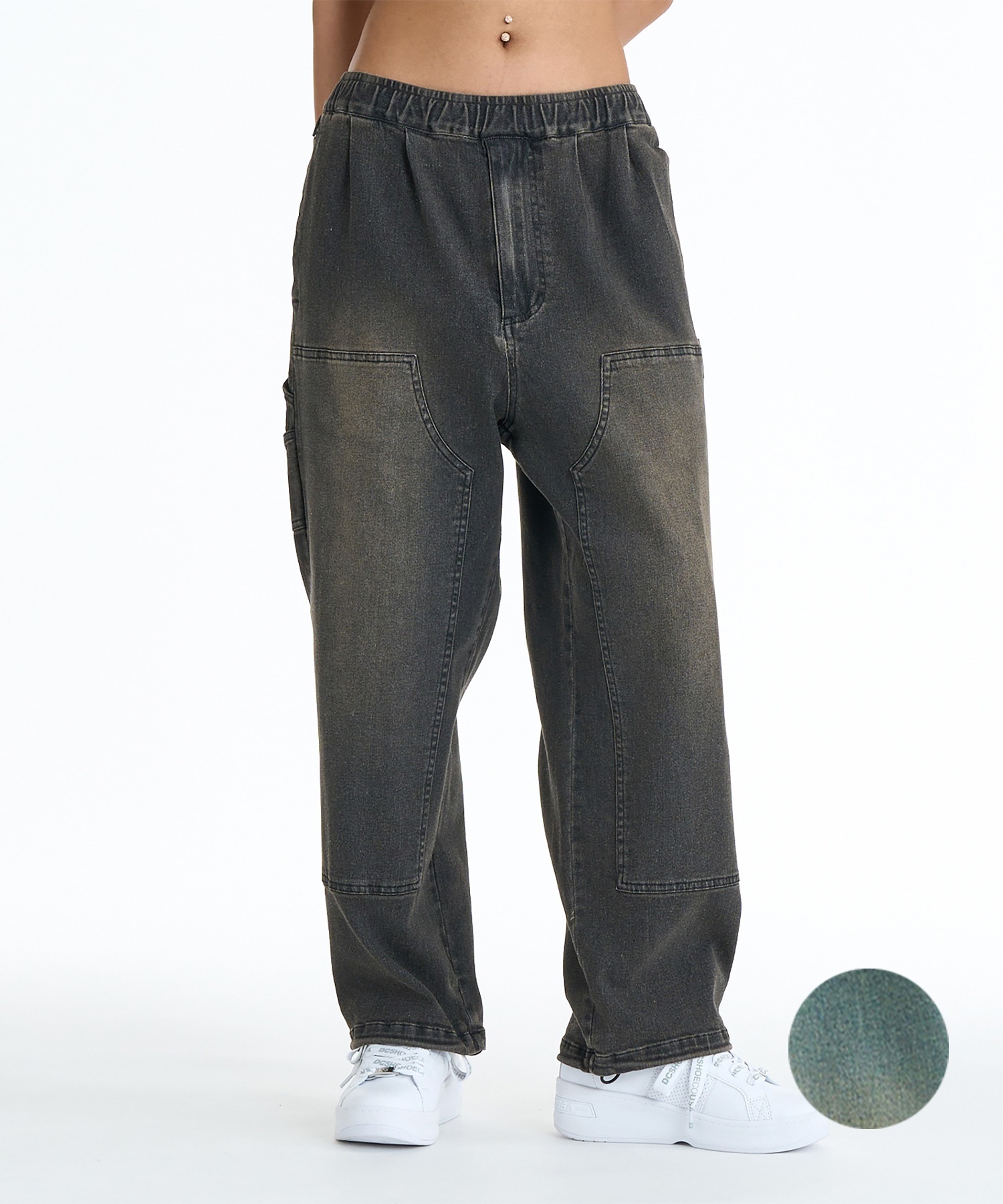 DC ディーシー ロングパンツ レディース デニム パンツ Gパン 26 WS