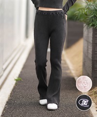 DC ディーシー ロングパンツ レディース フレア パンツ 26 WS TELECO