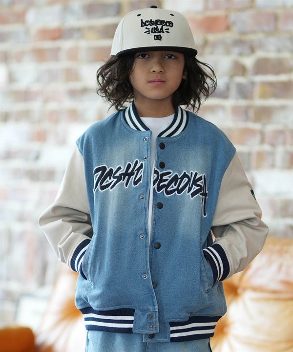 DC ディーシー ジャケット キッズ ジュニア 子供 26 KD VARSITY JACKET YJK261501