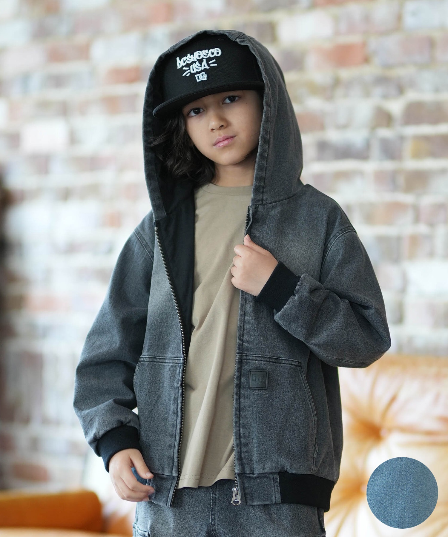 DC ディーシー ジャケット キッズ ジュニア 子供 26 KD HOOD JACKET