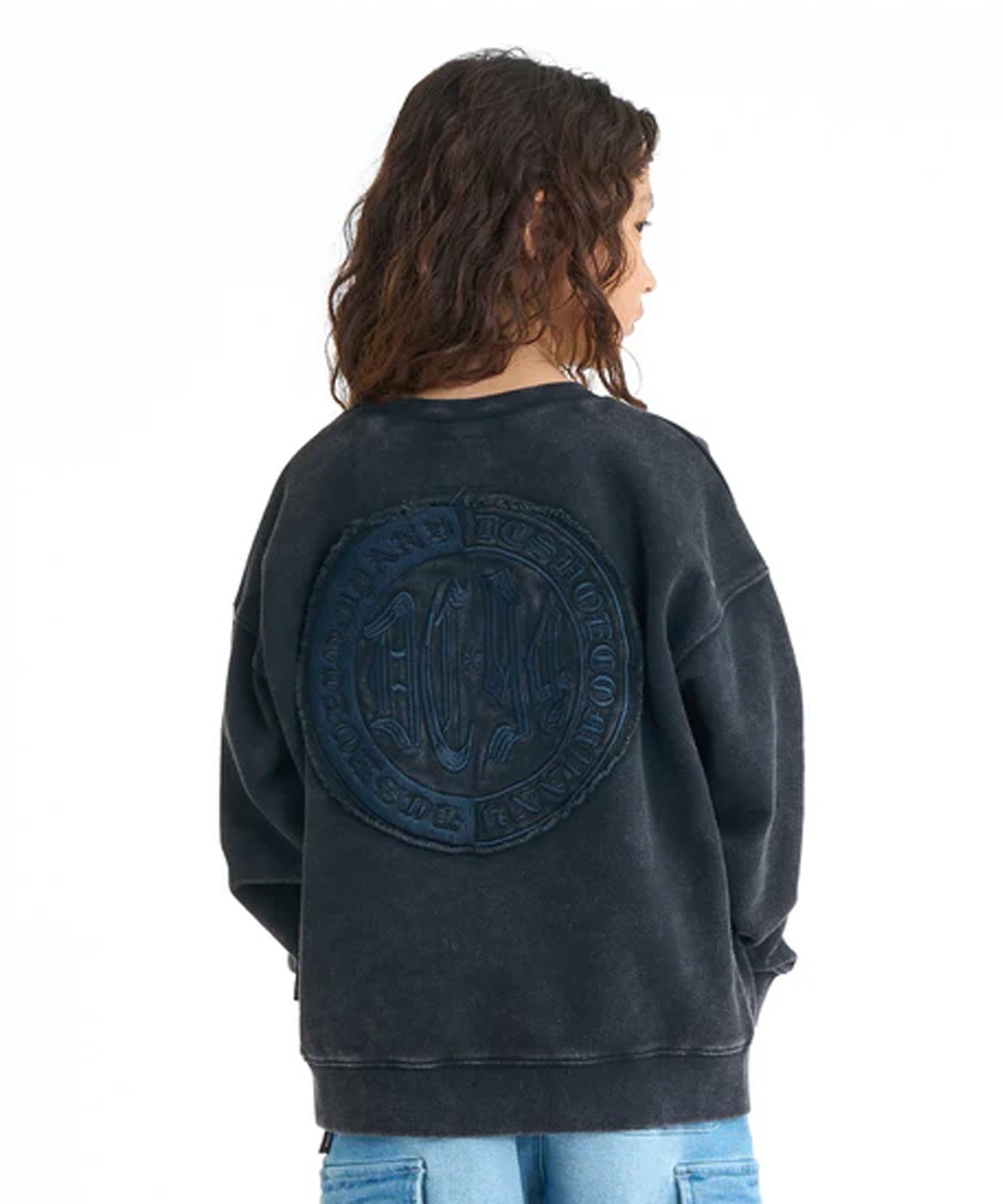 DC ディーシー トレーナー スウェット キッズ ジュニア 子供 26 KD HIDDEN CREWNECK PUL YPO261517(BKS-120cm)