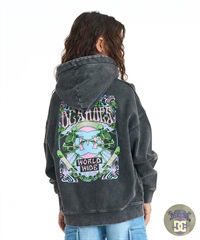 DC ディーシー プルオーバー パーカー キッズ ジュニア 子供 26 KD DOUBLE SKULL PH YPO261518(BKP-130cm)