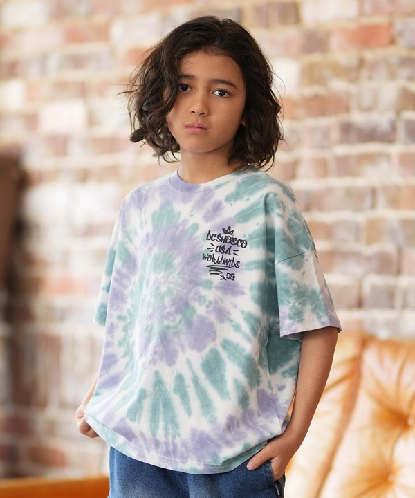 DC ディーシー 半袖 Tシャツ キッズ ジュニア 子供 オーバーサイズ 26 KD GRAFFITI SS YST261512