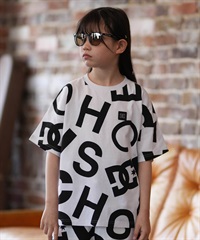 DC ディーシー 半袖 Tシャツ キッズ ジュニア 子供 オーバーサイズ 26 KD ALLOVER SS YST261516(WHT-100cm)