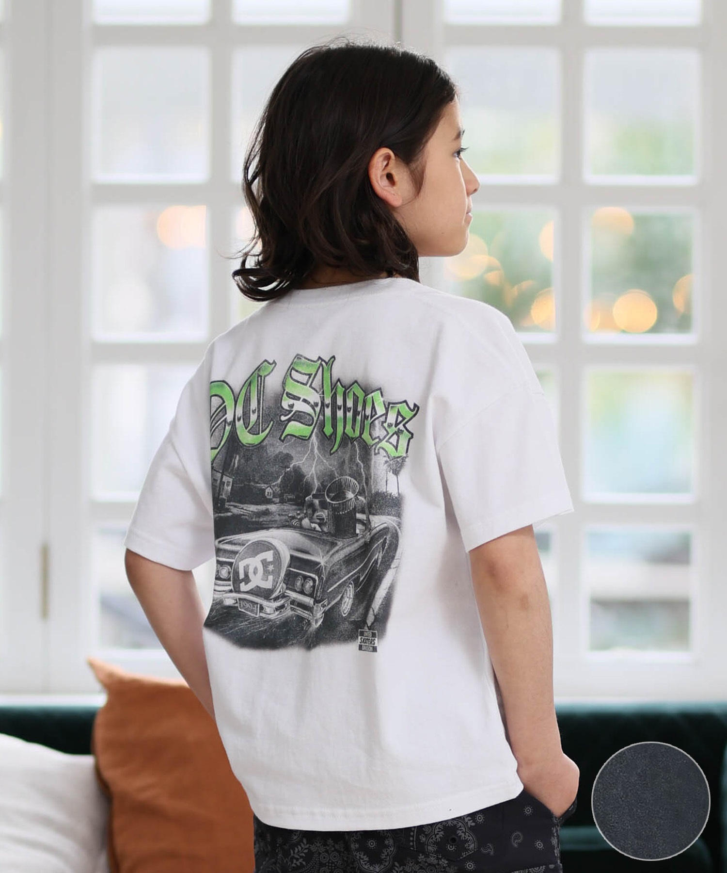 DC ディーシー 半袖 Tシャツ キッズ 子供 26 KD GO TO PARK SS