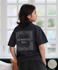 DC ディーシー 半袖 Tシャツ キッズ 子供 ペイズリー柄 26 KD HIDDEN