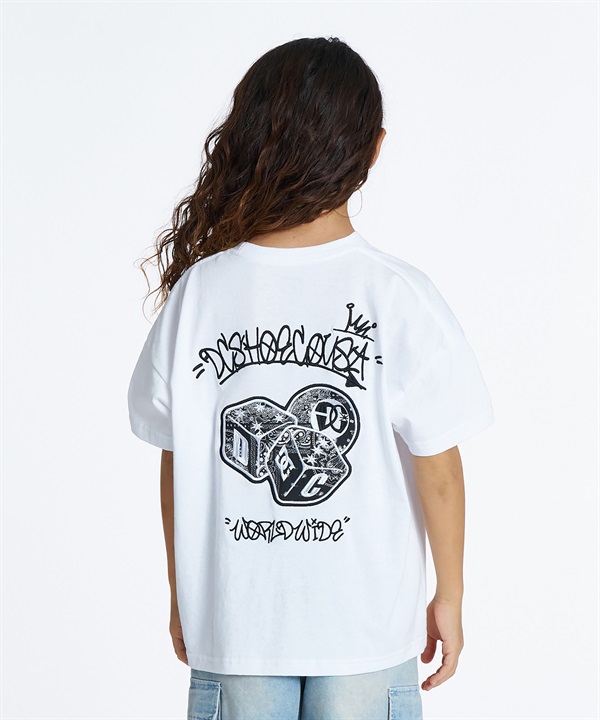 DC ディーシー 半袖 Tシャツ キッズ 子供 26 KD PLAY SS  YST262506