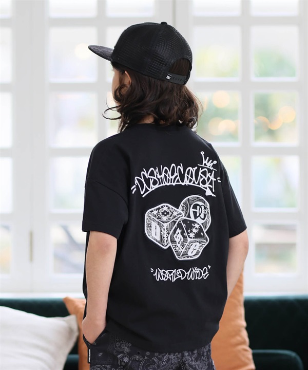 DC ディーシー 半袖 Tシャツ キッズ 子供 26 KD PLAY SS  YST262506