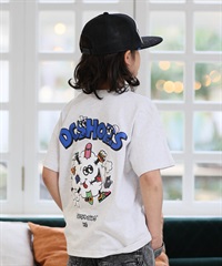デイジーリン帽子・ディオール半袖Tシャツ DC ディーシー 半袖 Tシャツ キッズ ジュニア 子供 バックプリント 26