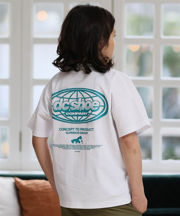 DC ディーシー 水着 ラッシュガード 半袖 Tシャツ キッズ ジュニア 子供 吸水速乾 26 KD TROTTER SS YST262511