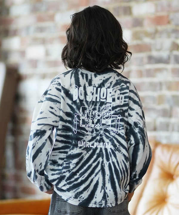 DC ディーシー 長袖 Tシャツ ロンT キッズ ジュニア 子供 オーバーサイズ 26 KD PLAY BUDDY LS YLT261509