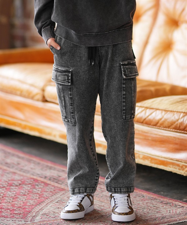 DC ディーシー ロングパンツ キッズ ジュニア 子供 カーゴ パンツ 26 KD WIDE CARGO PANT YPT261503