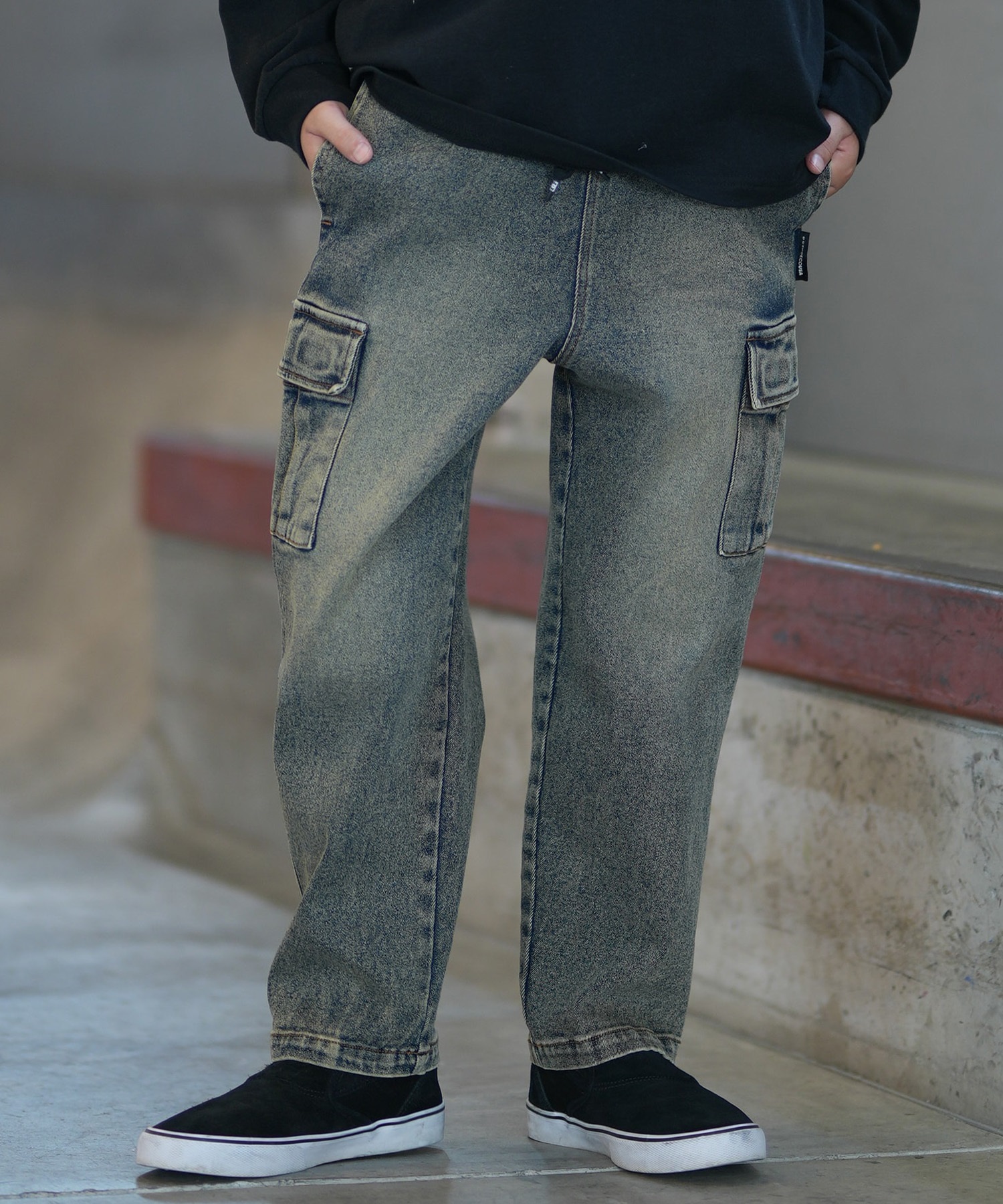 DC ディーシー ロングパンツ キッズ 子供 カーゴ パンツ 26 KD WIDE
