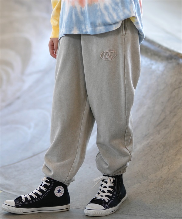 DC ディーシー スウェットパンツ キッズ 子供 ジョガーパンツ ワンポイントロゴ 裏毛 セットアップ対応 YPT264508
