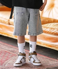 DC ディーシー ハーフパンツ ショートパンツ キッズ ジュニア 子供 26 KD WIDE PAINTER SHORT YWS261505(LBC-120cm)