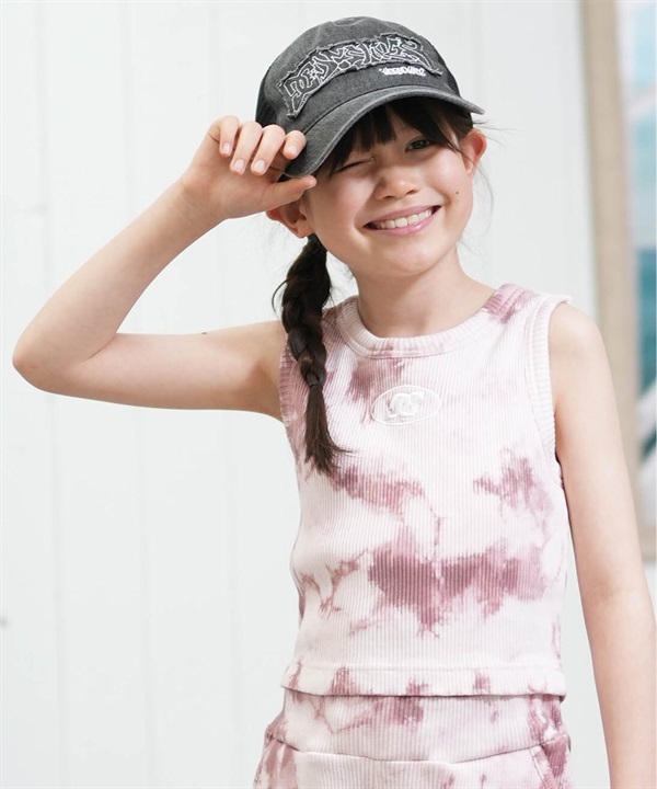 DC ディーシー タンクトップ キッズ ジュニア 子供 ロゴ 26 KD TELECO CRPPD TNKTP YSL262518M ムラサキスポーツ限定
