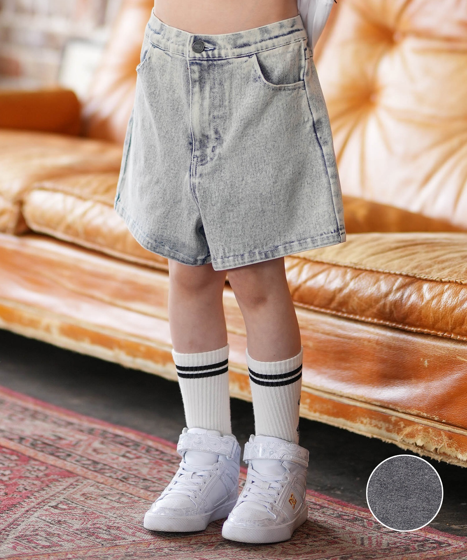 DC ディーシー ハーフパンツ ショートパンツ キッズ ジュニア 子供
