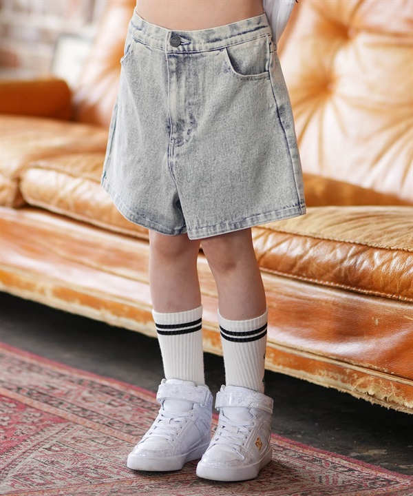 DC ディーシー ハーフパンツ ショートパンツ キッズ ジュニア 子供 クロップド丈 ショート丈 KD GS TIGHT SHORT YWS261523M ムラサキスポーツ限定