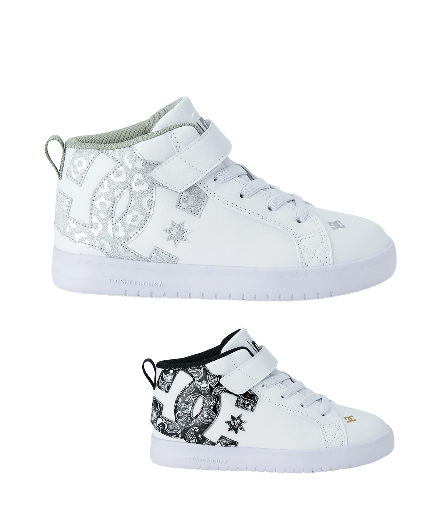 DC ディーシー スニーカー キッズ ジュニア 子供 Ks CG HI-TOP LITE EV