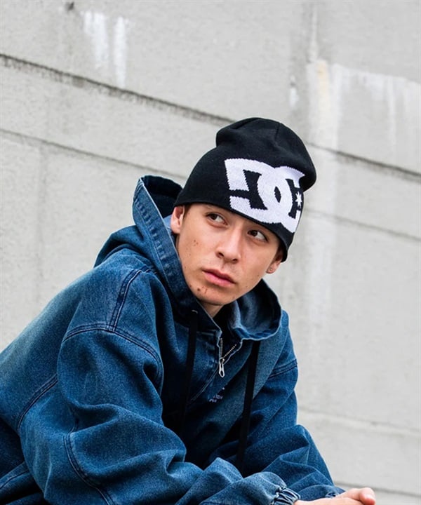 DC ディーシー ニット帽 ビーニー ニットキャップ ロゴ BIG STAR 2 DBE264221