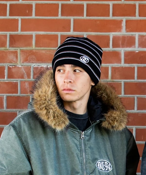 DC ディーシー ニット帽 ビーニー ニットキャップ ロゴ 26 RETRO BORDER SINGLE WATCH BEANIE DBE264245