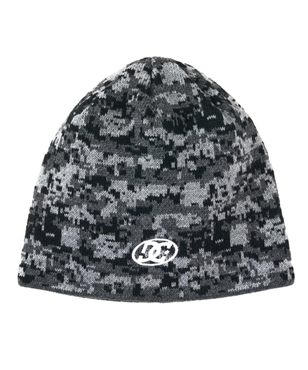 DC ディーシー ニット帽 ビーニー ニットキャップ ロゴ 26 CAMO PATTERN SINGLE WATCH BEANIE DBE264246