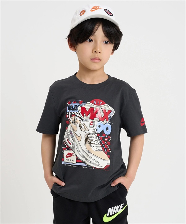 NIKE ナイキ 半袖 Tシャツ キッズ 子供 グラフィック NKB AIR MAX SNEAKER TEE 86N818-G9Q