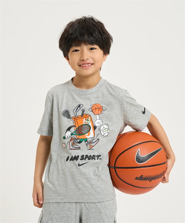 NIKE ナイキ 半袖 Tシャツ キッズ 子供 グラフィック NKB I AM SPORT BOXY GRAPHIC TE 86N819-042